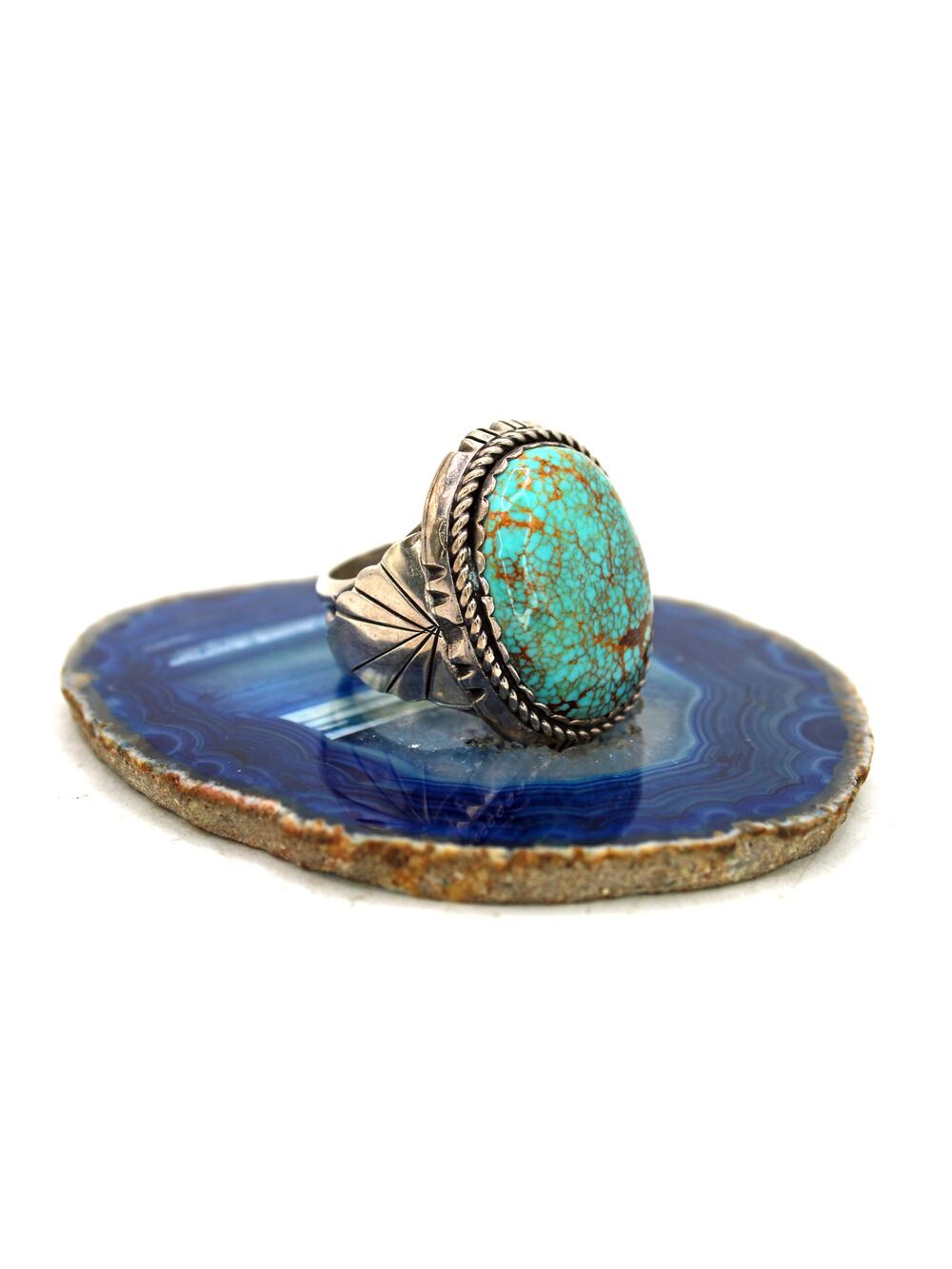 Paulene Nelson Sterling Silver Turquoise Ring